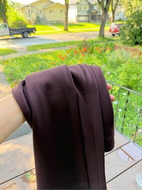 H&M Deep Brown burgundy Stretch Knit Leggings